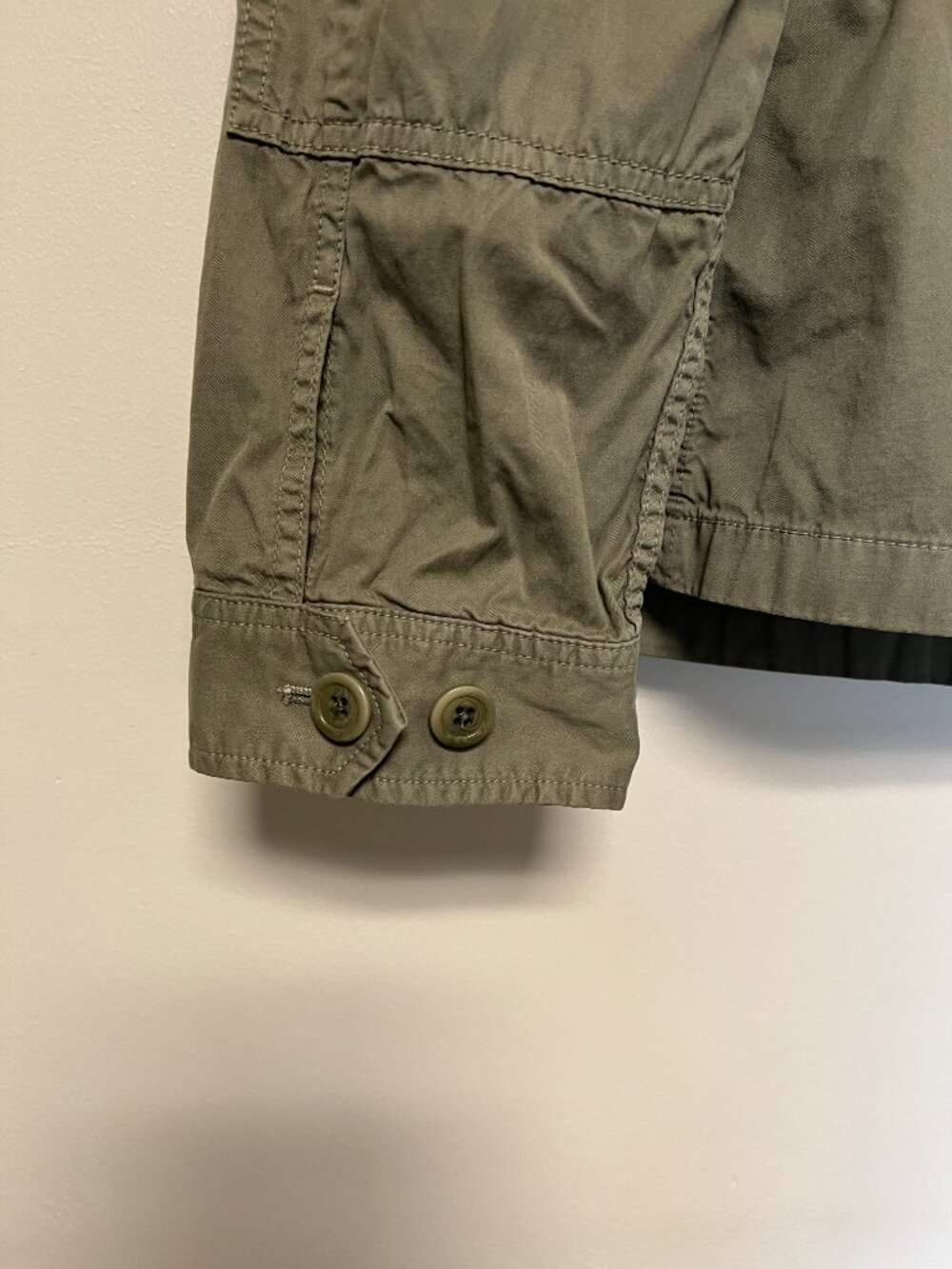 J CREW CLASSIC TWILL CHINO JACKET LIGHT ARMY GREEN SIZE L - Picture 3 of 11